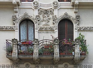 Palazzina Conte, Via Piffetti 12 TORINO (1908, Giovanni Gribodo)